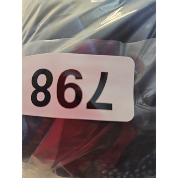 Vintage Blast Women's LG  3 Piece Velour Blue Track Suit Pockets Shoulder Pads - Picture 16 of 16